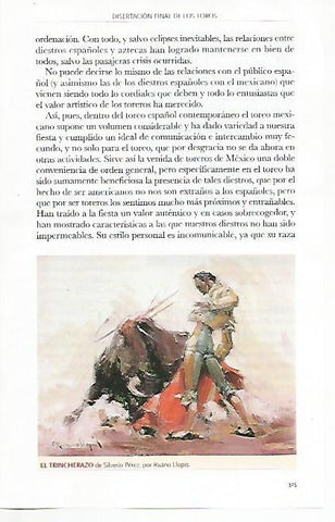 LAMINA COSSIO 50369: El trincherazo de Silverio Perez por Ruano Llopis
