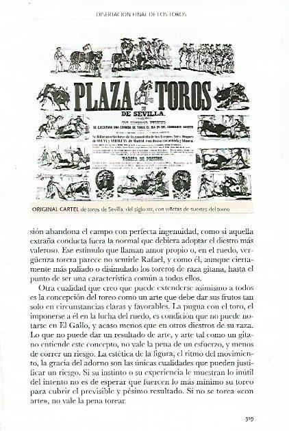 LAMINA COSSIO 50371: Cartel de toros de Sevilla del siglo XIX