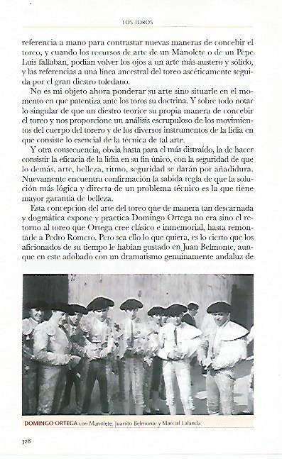 LAMINA COSSIO 50375: Domingo Ortega Manolete Belmonte y Marcial Lalanda