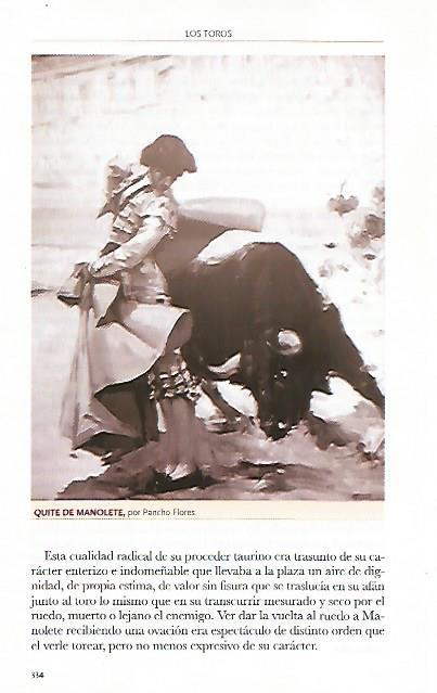 LAMINA COSSIO 50378: Quite de Manolete por Pancho Flores