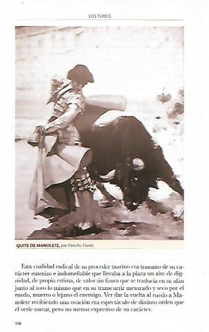 LAMINA COSSIO 50378: Quite de Manolete por Pancho Flores