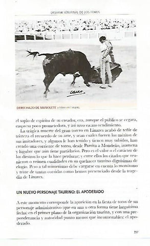 LAMINA COSSIO 50380: Derechazo de Manolete a Islero en Linares