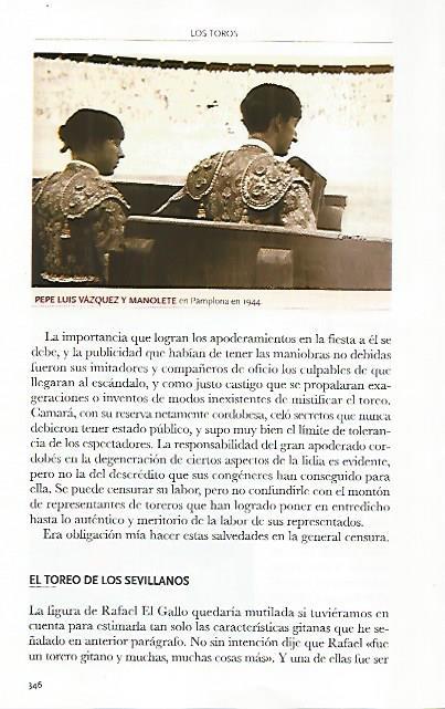 LAMINA COSSIO 50384: Pepe Luis Vazquez y Manolete en Pamplona enn 1944