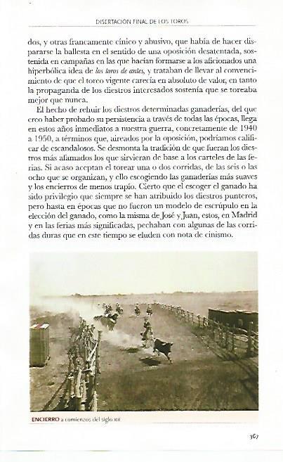 LAMINA COSSIO 50395: Encierro a comienzos del siglo XIX