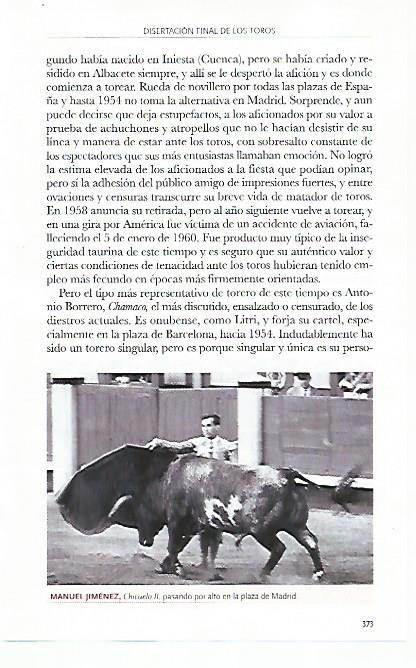 LAMINA COSSIO 50398: Manuel Jimenez Chicuelo II en Madrid
