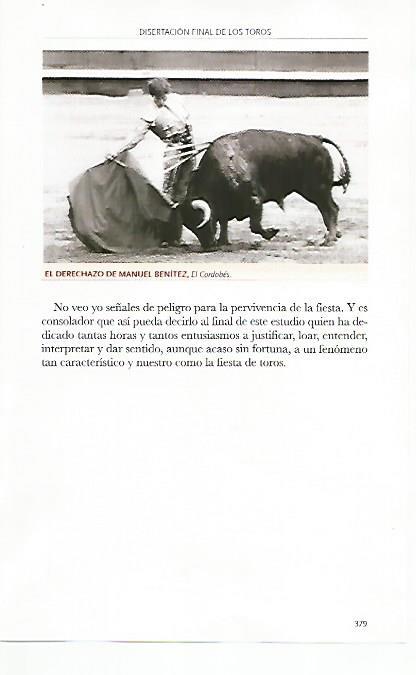 LAMINA COSSIO 50400: Derechazo de Manuel Benitez el Cordobes