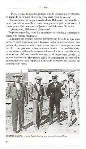 LAMINA COSSIO 50405: Fernando Rafael y Jose Gallo junto a Eduardo Miura