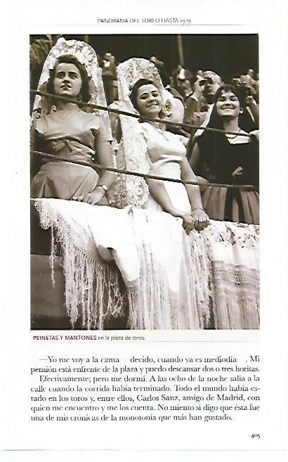 LAMINA COSSIO 50411: Peinetas y mantones