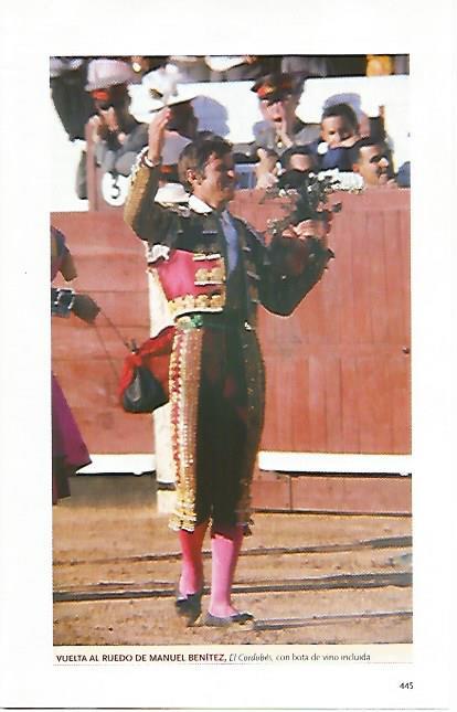LAMINA COSSIO 50428: Vuelta al ruedo de El Cordobes 