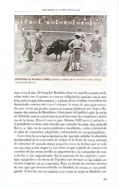 LAMINA COSSIO 50431: Despedida de Ricardo Torres Bombita en 1913