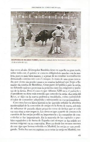 LAMINA COSSIO 50431: Despedida de Ricardo Torres Bombita en 1913