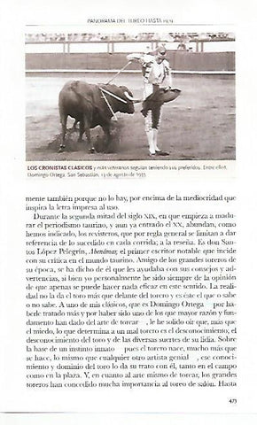 LAMINA COSSIO 50441: Domingo Ortega en San Sebastian enn 1933