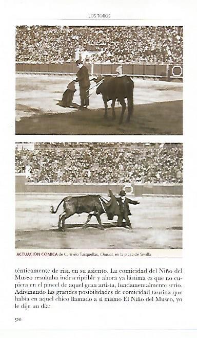LAMINA COSSIO 50459: Actuacion comica de Carmelo Tusquellas Charlot