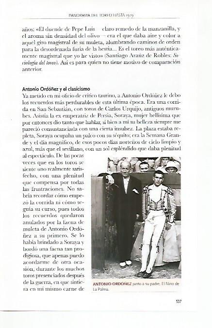 LAMINA COSSIO 50467: Antonio Ordoñez con El Niño de la Palma