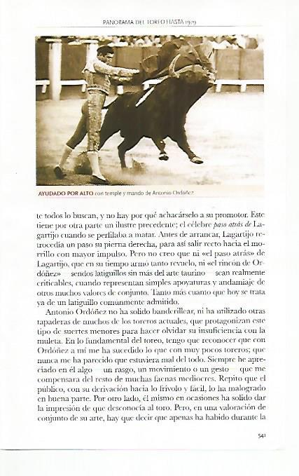 LAMINA COSSIO 50469: Ayudado por alto de Antonio Ordoñez