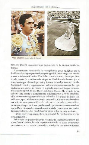 LAMINA COSSIO 50470: Paco Camino