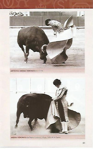 LAMINA COSSIO 50479: Media veronica de El Viti y de El Niño de la Capea