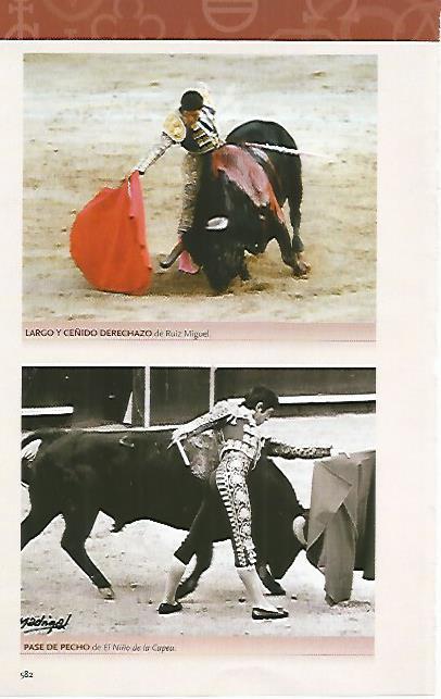 LAMINA COSSIO 50488: Derechazo de Ruiz Miguel y pase de pecho de El Niño de la Capea