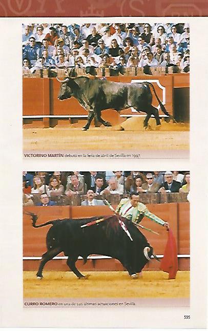 LAMINA COSSIO 50495: Un victorino y Curro Romero en Sevilla