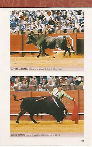 LAMINA COSSIO 50495: Un victorino y Curro Romero en Sevilla