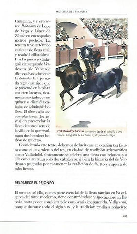 LAMINA COSSIO 50506: Jose Bayard Badila litografia de La Lidia de 1890