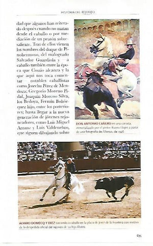 LAMINA COSSIO 50510: Antonio Cañero y Alvaro Domecq