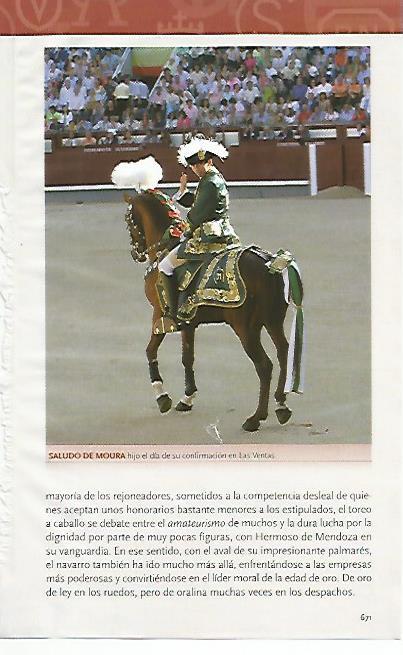 LAMINA COSSIO 50527: Moura hijo en Las Ventas