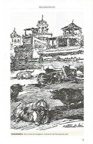 LAMINA COSSIO 50549: La Venta de Antequera por Martinez de Leon