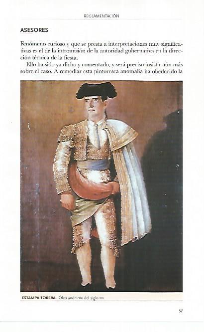 LAMINA COSSIO 50567: Estampa torera anonimo del siglo XIX