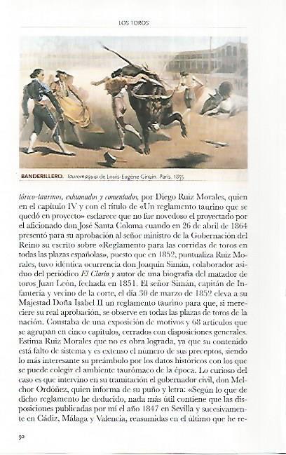 LAMINA COSSIO 50576: Banderillero de la Tauromaquia de Ginain 1855