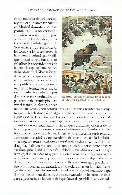 LAMINA COSSIO 50579: El toro Moñudo en los tendidos de Madrid