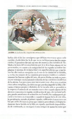LAMINA COSSIO 50581: La Feria de Sevilla en 1883