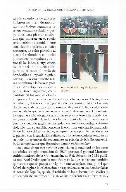 LAMINA COSSIO 50585: Salida del toril de la revista La Lidia