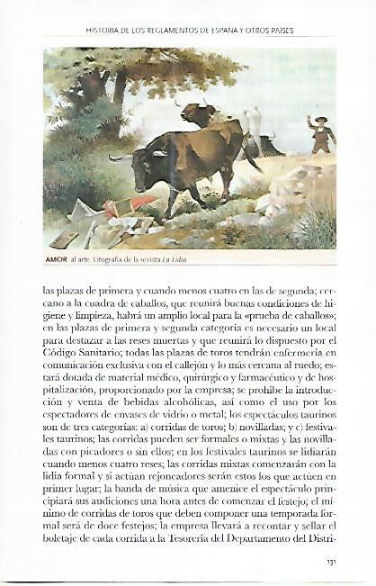 LAMINA COSSIO 50594: Amor al arte de la revista La Lidia