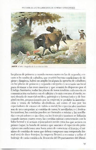LAMINA COSSIO 50594: Amor al arte de la revista La Lidia