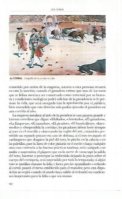 LAMINA COSSIO 50600: Al corral de la revista La Lidia