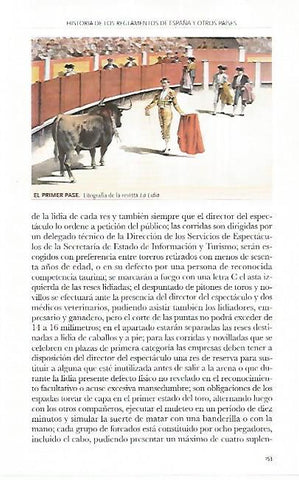 LAMINA COSSIO 50601: El primer pase de la revista La Lidia