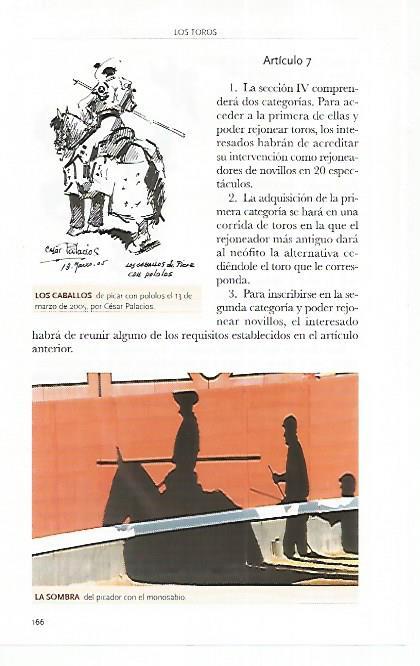 LAMINA COSSIO 50607: Caballos de picar por Cesar Palacios