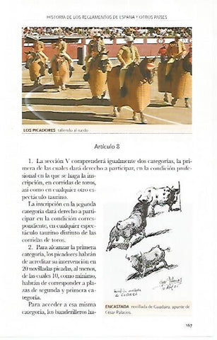 LAMINA COSSIO 50608: Encastada novillada de Guadaira por C. Palacios