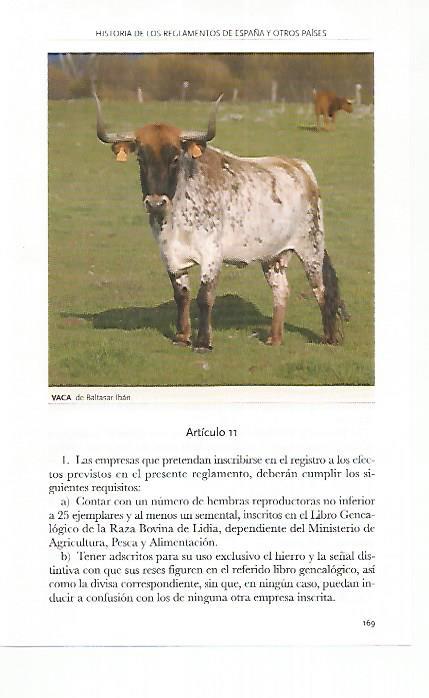 LAMINA COSSIO 50609: Vaca de Baltasar Iban