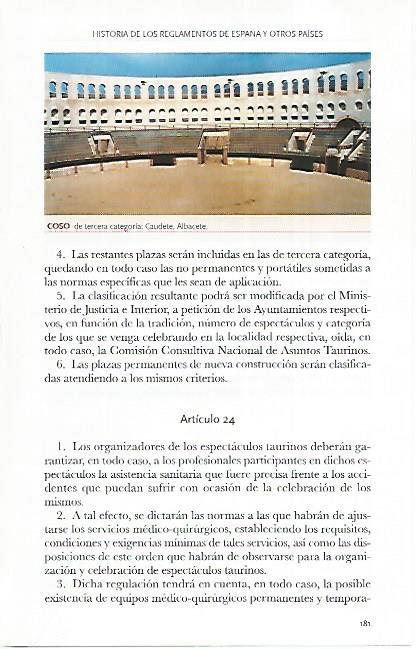 LAMINA COSSIO 50615: Plaza de toros de Caudete Albacete