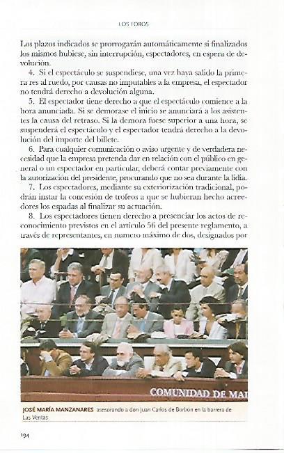 LAMINA COSSIO 50617: Jose Maria Manzanares y el Rey Juan Carlos