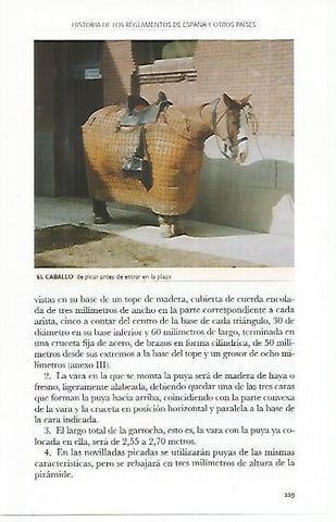 LAMINA COSSIO 50624: Caballo de picar