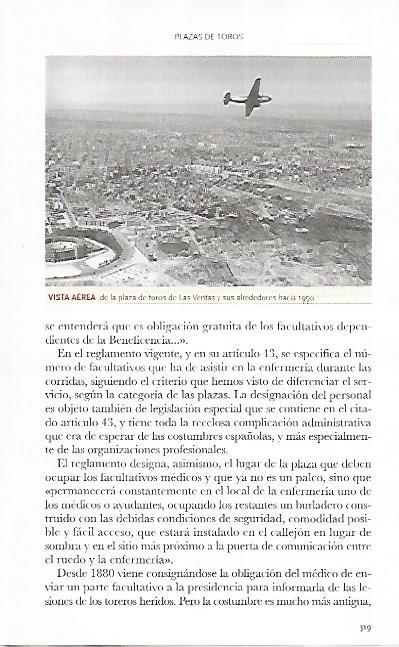 LAMINA COSSIO 50645: Vista aerea de Las Ventas hacia 1950