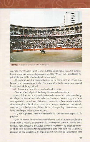 LAMINA COSSIO 50649: Despeje de plaza en la Monumental de Barcelona