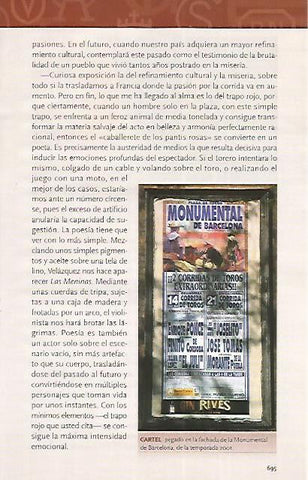 LAMINA COSSIO 50650: Cartel de la Monumental de Barcelona de la temporada 2001