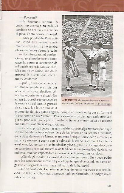 LAMINA COSSIO 50653: Alternativa de Chamaco con A. Ordoñez y Litri