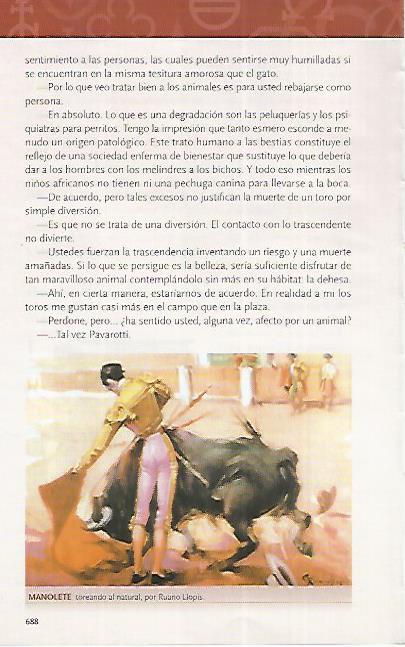 LAMINA COSSIO 50654: Manolete toreando al natural por Ruano Llopis