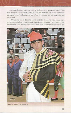 LAMINA COSSIO 50655: Serafin Martin con la barretina