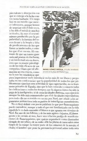 LAMINA COSSIO 50663: Rafael Gomez Ortega el Gallo en Madrid 1934